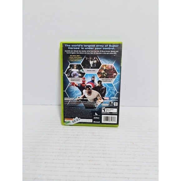 2006 MICROSOFT XBOX 360 MARVEL ULTIMATE ALLIANCE CIB COMPLETE IN BOX - Picture 2 of 4